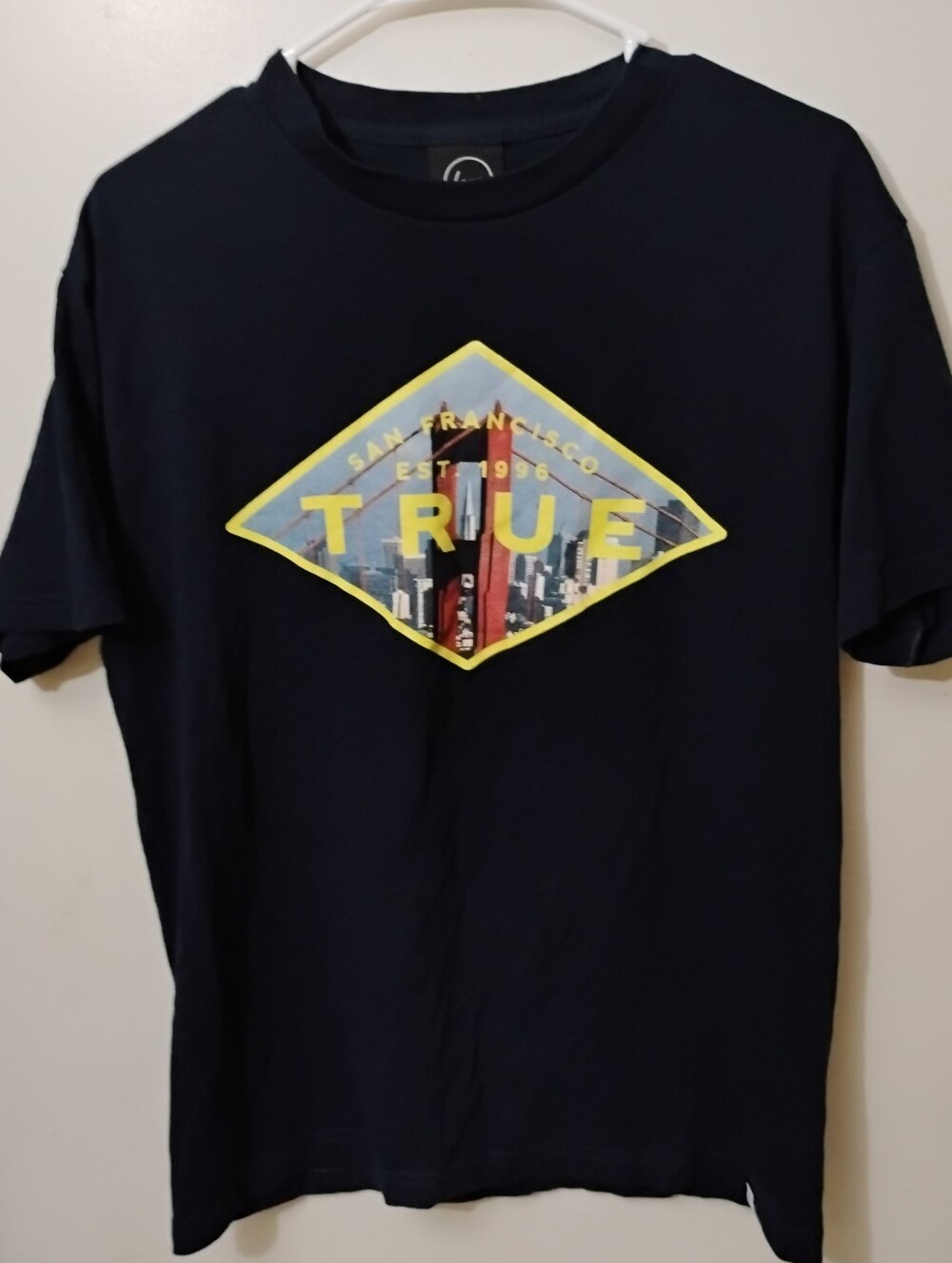 TRUE Navy Graphic Tee - Men's Casual Shirt